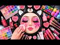 Satisfying Video How I Do Watermelon Makeup Cream Foundation Relaxing ASMR For Stress Relief