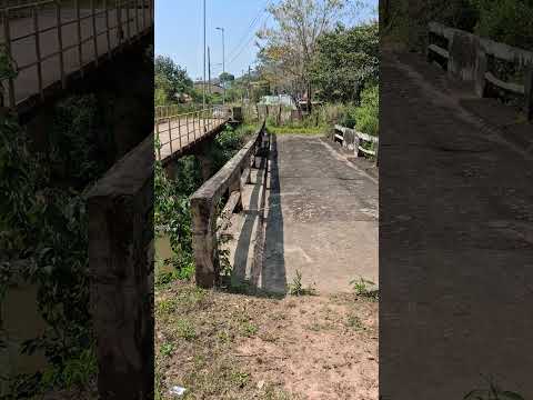 Ponte antiga e nova do município de Ouro fino para Inconfidentes em Minas gerais.