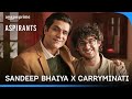 When @CarryMinati Met Sandeep Bhaiya | Aspirants Season 2 | Prime Video India