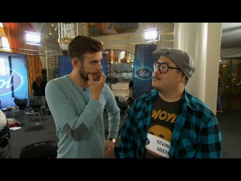 Laila till Kevin: "Man hör dig knappt" - Idol Sverige (TV4)