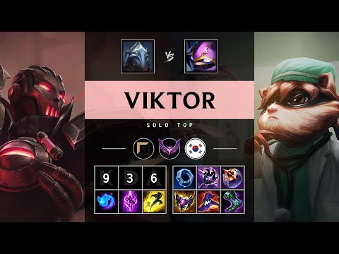 Viktor Top vs Kennen: Dominating - KR Master Patch 14.24