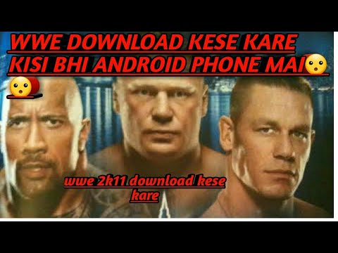 How to download wwe 2k11 only in 364 MB in vivo and oppo phone and in any android phone