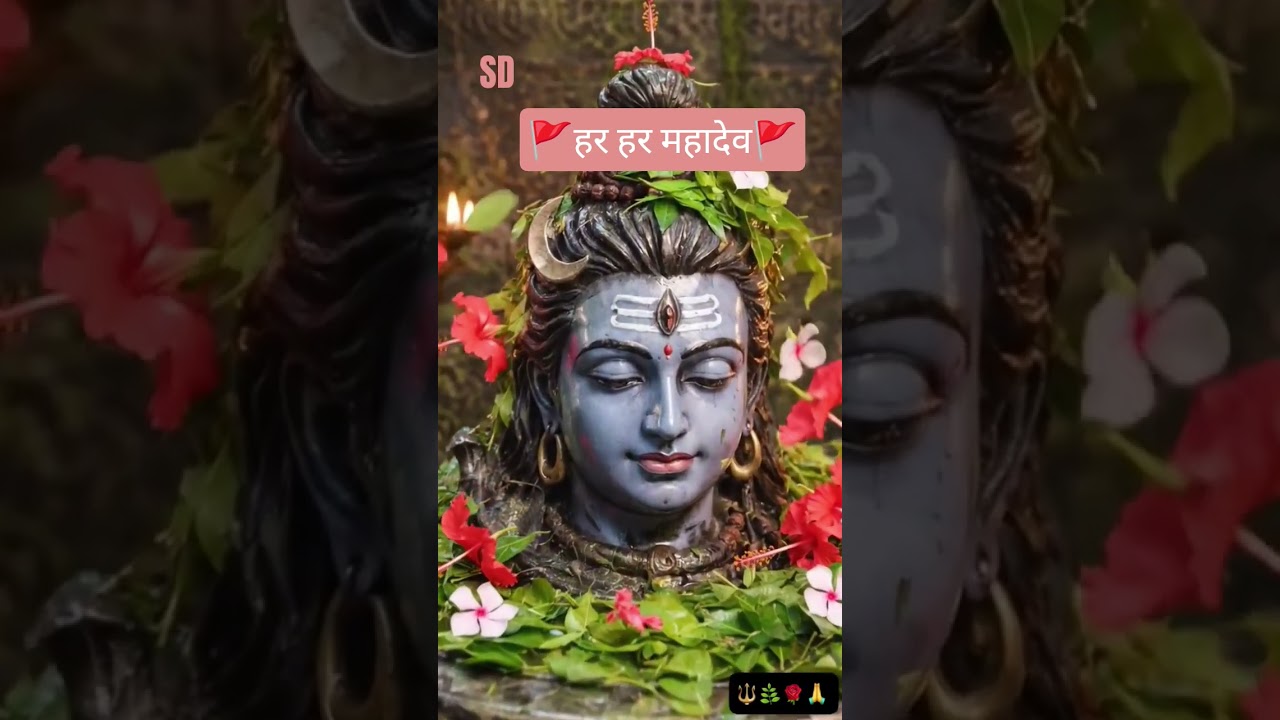 🔱महादेव के अद्भुत रूप के दर्शन🙏🚩# #harharmahadev #omnamahshivaya #shortsfeed #viralshorts #bhakti