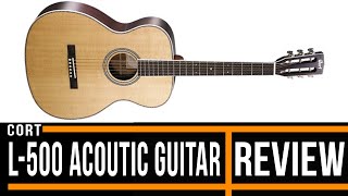 Video thumbnail for Cort L-500 Acoutic Guitar Review | Michael Casswell by Guitar Interactive Magazine