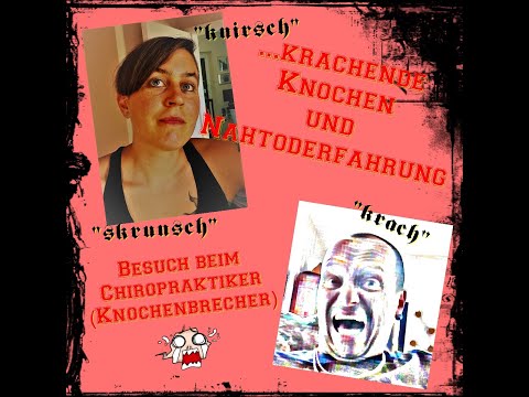 Besuch beim Chiropraktiker Knochenbrecher