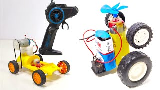 RC Restoration Remote control car/Making RC car & 9volt Battery Mini Car/DC motor RC Remote Control
