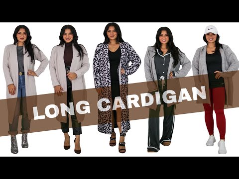 How To Style A Long Cardigan