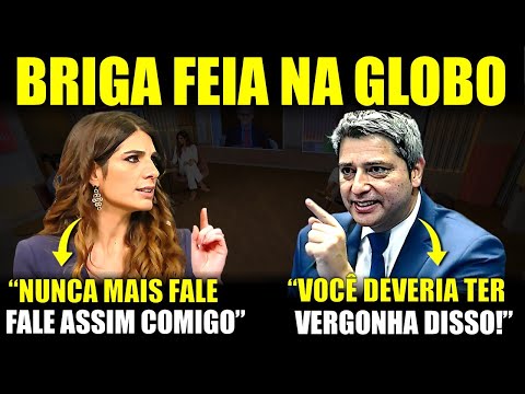 💥Andréia Sadi perde o controle, ofende senador e é humilhada ao vivo na Globonews!
