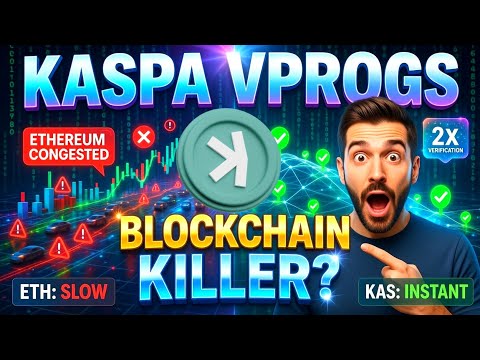 Kaspa VPROGs CHANGES EVERYTHING: How Kaspa SOLVED The Blockchain Trilemma (Better Than Ethereum?)