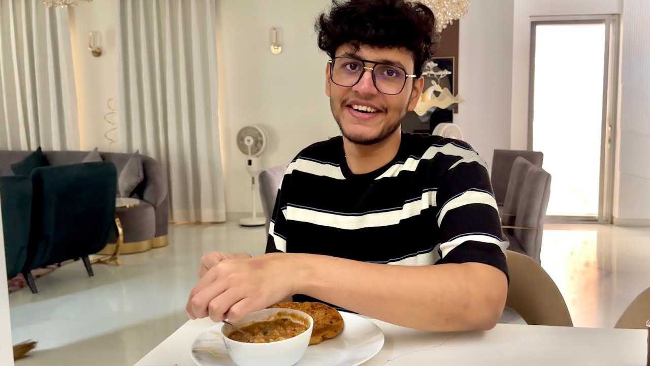 Finally Nischay theek ho gaya or isko aaj matar kulcha hi khanna hai