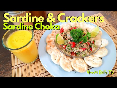SARDINE CHOKA || Jamaican Style SARDINES & CRACKERS For Breakfast LIVE