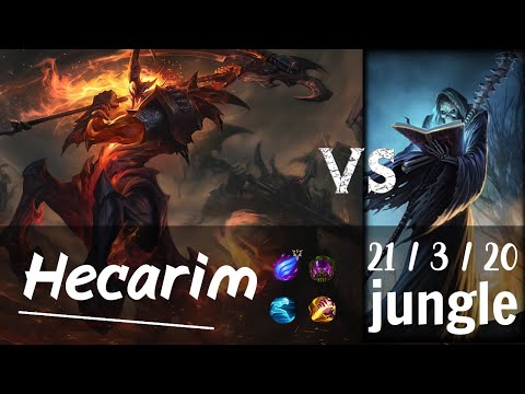 Hecarim Jungle vs Karthus - Challenger Replay KR