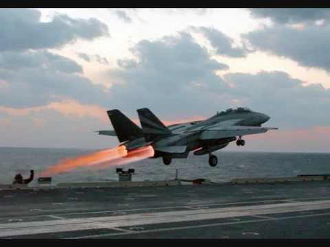 Top Gun Danger Zone Featuring the F 14 Tomcat (played by the The Beat Street Band)