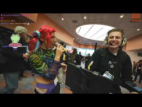 ARI AT HOME x THUG SHELLS Insane FREESTYLE | Live at NAMM 2025