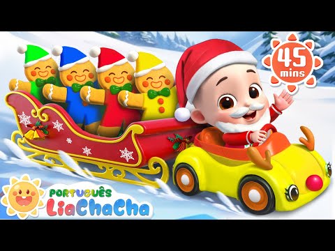 We wish you a Merry Christmas | 🎁 Merry Christmas to All | LiaChaCha in Portuguese - Children's S...