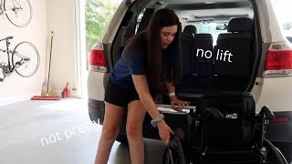 HOW I GET MY WHEELCHAIR IN AND OUT OF MY CAR *without a lift*