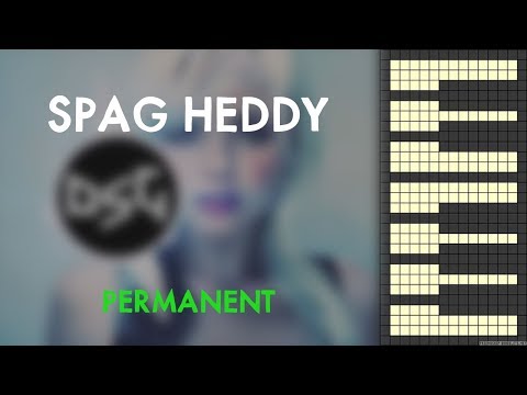 Spag Heddy - Permanent [Piano Cover]