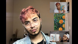 Reading violet bent backwards over the grass by Lana Del Rey