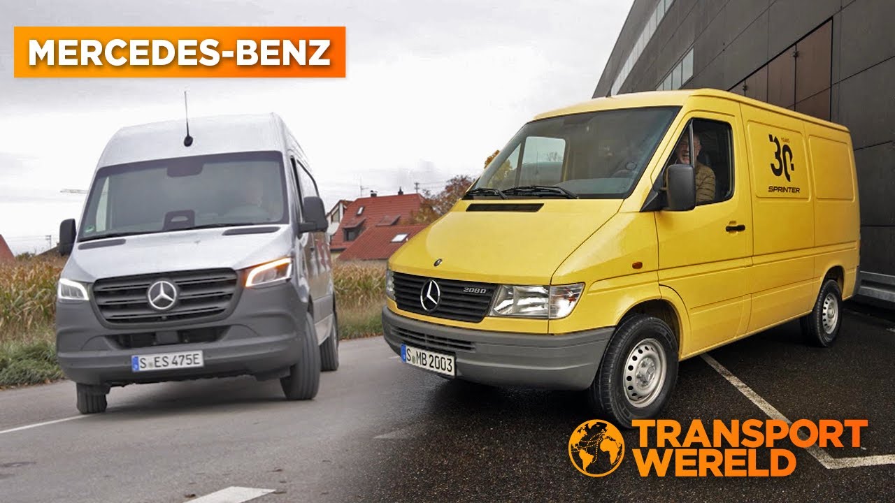 30 jaar Mercedes-Benz Sprinter: Iep van der Meer op verjaardagsvisite