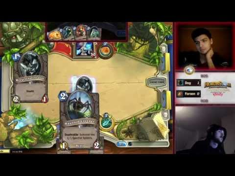 CompLexity Dog vs Forsen | Quarterfinal | Xfinity Hearthstone Invitational