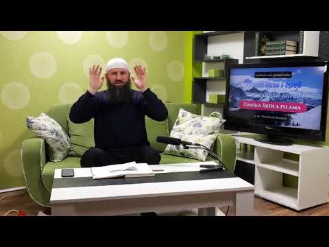 FIKH - Zimska škola islama; fikh, 11 čas   Kako klanjati namaz teoretski dio Ruknovi namaza 1 dio