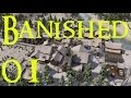 BANISHED Lets Play #01 - Starting Out (City.