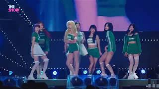 Waiting for two years! DIA(다이아), On the road [The Show; Peace concert] Fancam 60p