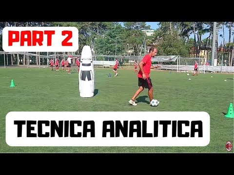 Tecnica analitica - conduzione della palla - Milan Junior Camp Lignano Parte 2