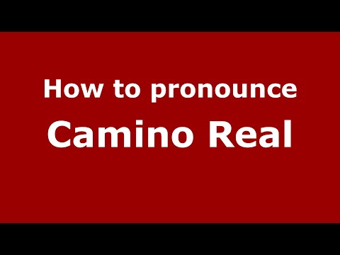 How to pronounce Camino Real (Mexico/Mexican Spanish) - PronounceNames.com
