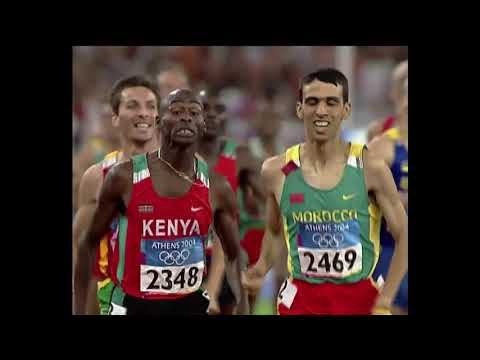 Men's 1500m final at Athens 2004