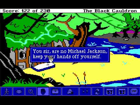 Let's Play The Black Cauldron: Point and Click Part 25 - It's a Trap!