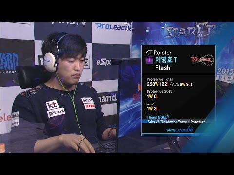 [SPL2015] Flash(KT) vs ByuL(CJ) Set2 Merry Go Round -EsportsTV, Starcraft 2