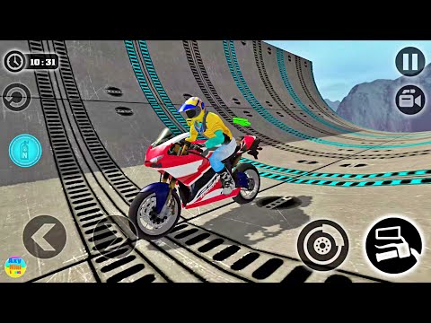 Impossible Motor Bike Tracks -  - New Bike&New Levels Unlock - Impossible Stunts Android Gameplay