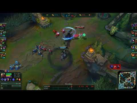 Ahri vs Zed Outplay (2)