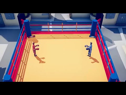 ONE vs ONE ALL UNIT FIGHT IN THE RING - Totally Accurate Battle Simulator | TABS