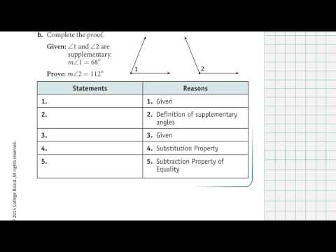 6-2 Two-Column Geometric Proofs