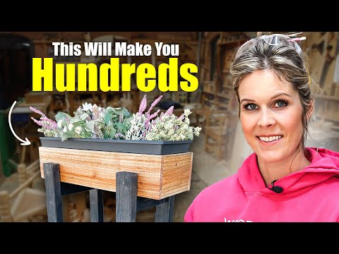 Turn $10 into $100 with this Cedar Planter Box