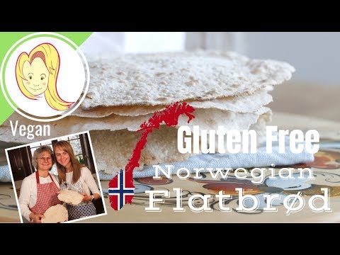 How to Make Gluten Free Norwegian Flatbrød (Flatbread)