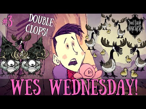 Wes Wednesday Challenge - Moose/Goose & Deerclops Chaos [Don't Starve Together]