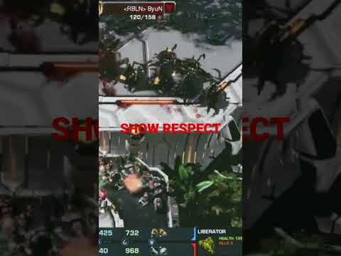 StarCraft 2: Super Epic Tanks ByuN vs Serral #shortsvideo #shorts #serral #starcraft #starcraft2