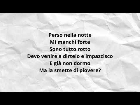 TRE QUARTI 3/4 TANANAI - TESTO