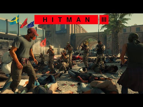 Hitman 3 guards kill everyone in Marrakesh