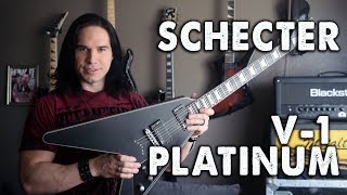 Video thumbnail for Schecter V-1 Platinum - Demo / Review by Guitar MAX