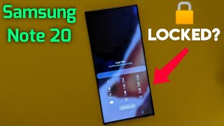Samsung Note 20 how to Reset forgot password, screen lock, pin, pattern....hard reset