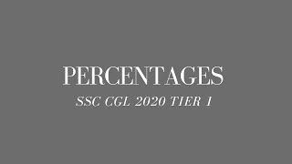 SSC CGL 2020 PERCENTAGES TIER 1 || UMAMAHESHWAR ||CLASSMATE ACADEMY|