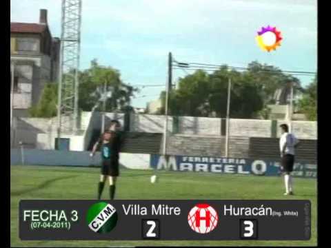 Fecha 3: Villa Mitre 2 vs. Huracán (Ing. white) 3