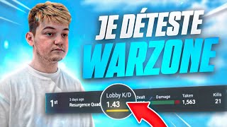 JE DÉTESTE WARZONE !
