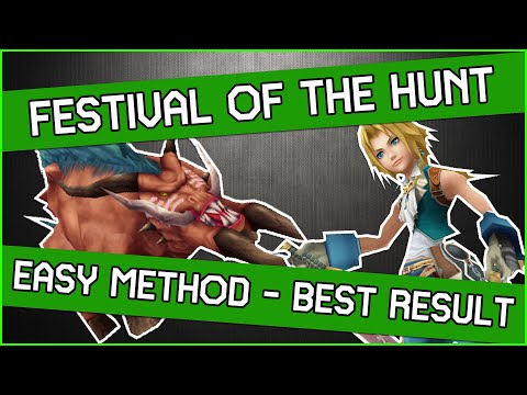 EASILY Get the BEST Result in the Festival of the Hunt - Final Fantasy 9 Tutorial