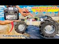 Binding Of Flysky Fs I4x Transmitter And Receiver With 4WD RC Tractor Made Of PVC Full Video