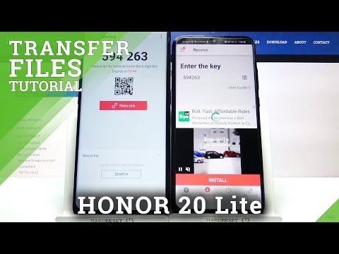 Transfer Files from Android Phone to Honor 20 Lite